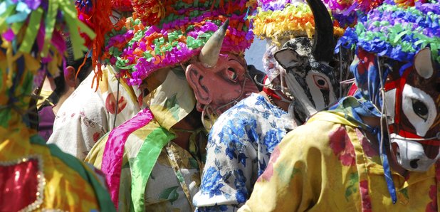 Mexican dancers